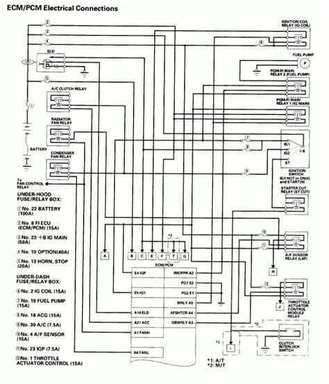 1997 honda accord wiring diagrams automotive 